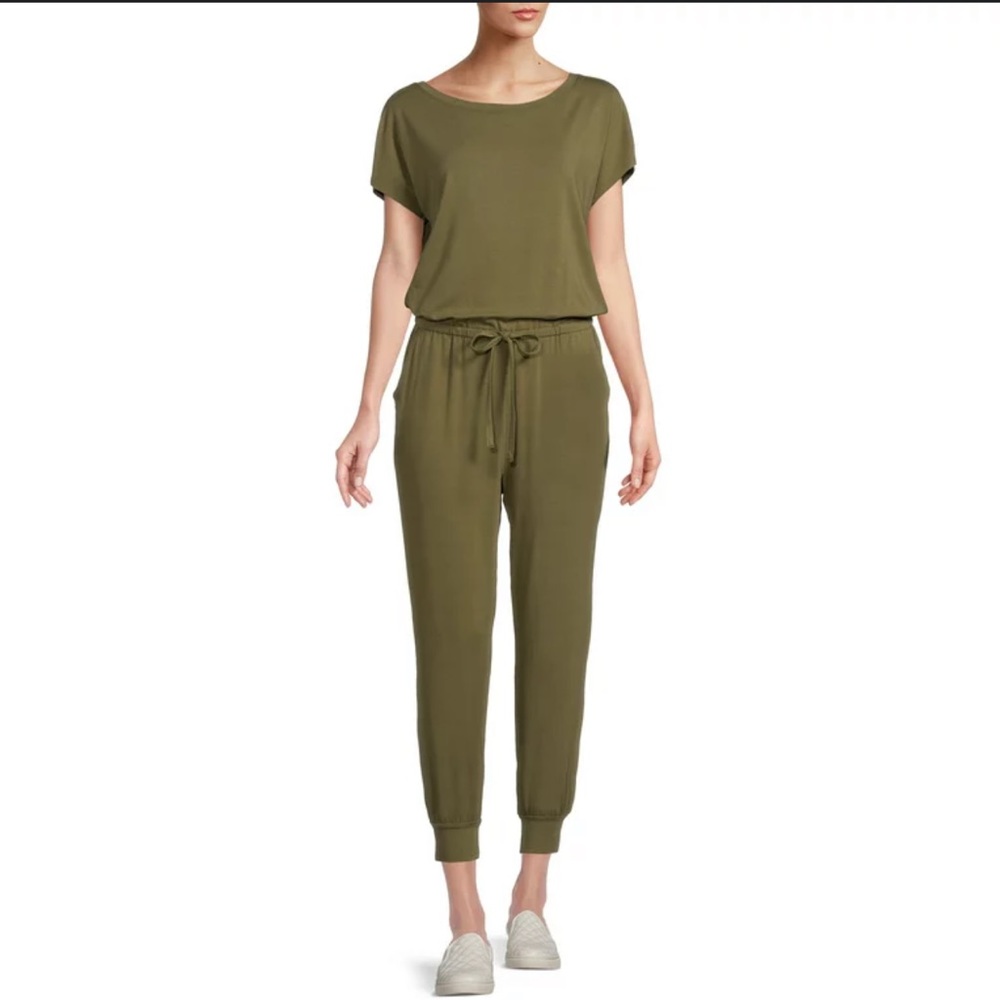 NWT Nine.Eight Green Short Sleeve Jumpsuit size XXL